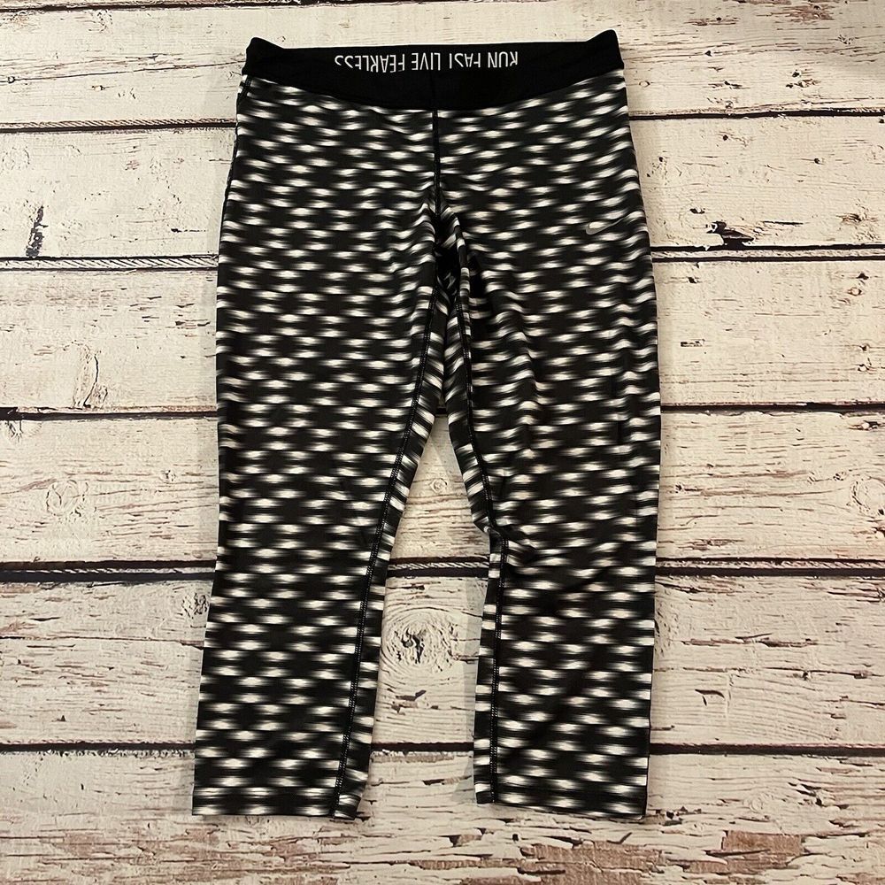 Nike Dri-Fit Run Fast‎ Live Fearless Full Length Leggings Size Large